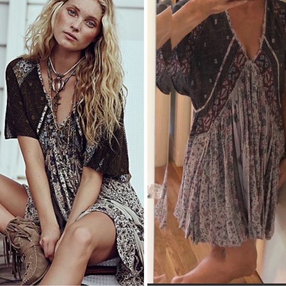 Free People Dresses & Skirts - Free People Wild World Tunic Dress